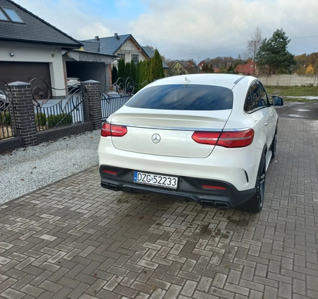 Mercedes-Benz GLE cena 195500 przebieg: 125000, rok produkcji 2015 z Zgorzelec małe 466